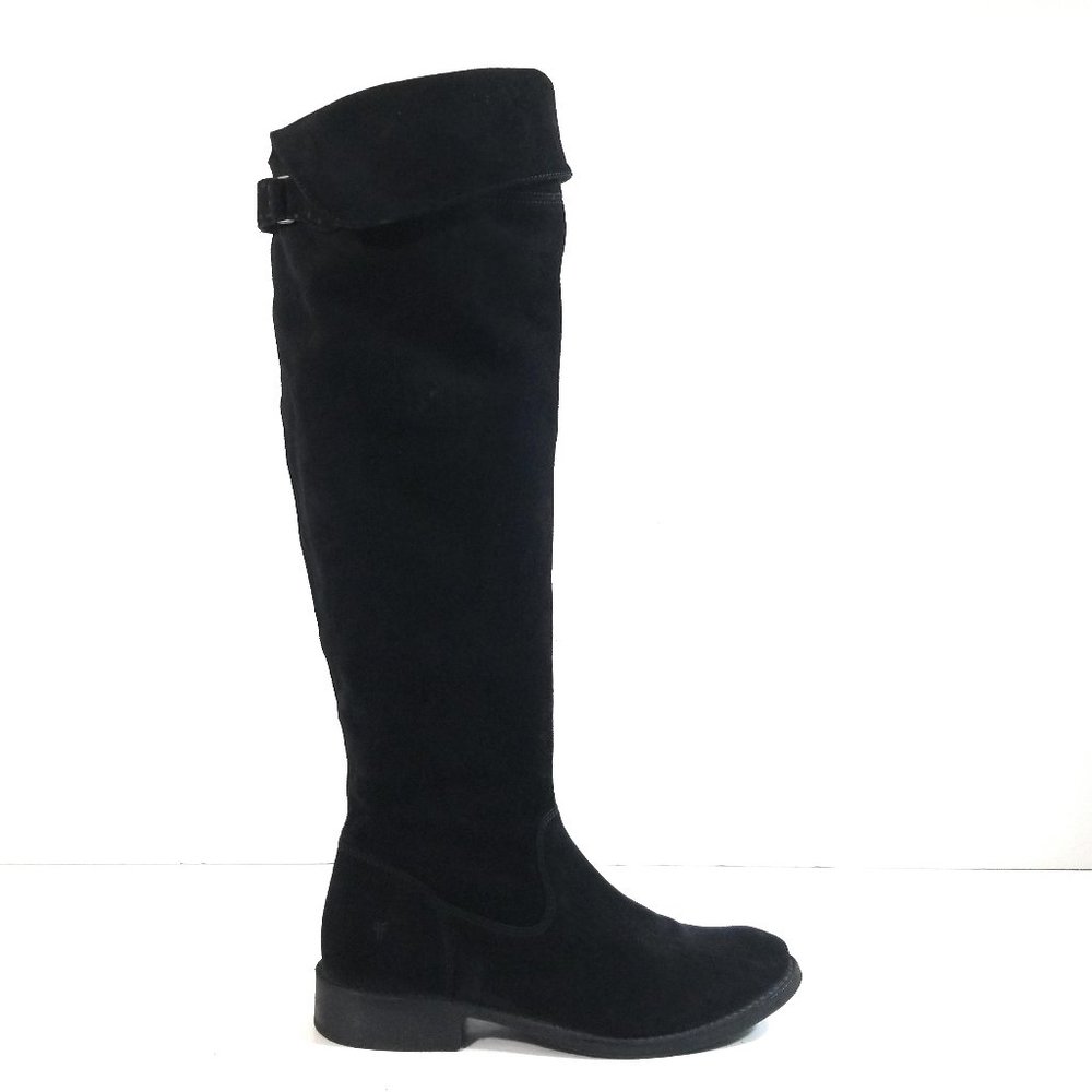 Frye Shirley Women Suede Over Knee Boots Size 7 B